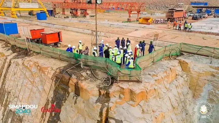 daye_med's tweet photo. #Guinée #CNRD #Refondation #Simandou204 #EDG: L'aménagement du barrage hydroélectrique #Amaria est plein d'exécution a 55% , la refondation est en marche. Le peuple est fier de son chef suprême, SE gl @presi_doumbouya
@djisanfina
@restitutorII
@Lauriane_doumb @ecowas_cedeao https://t.co/gJbukRUYa4