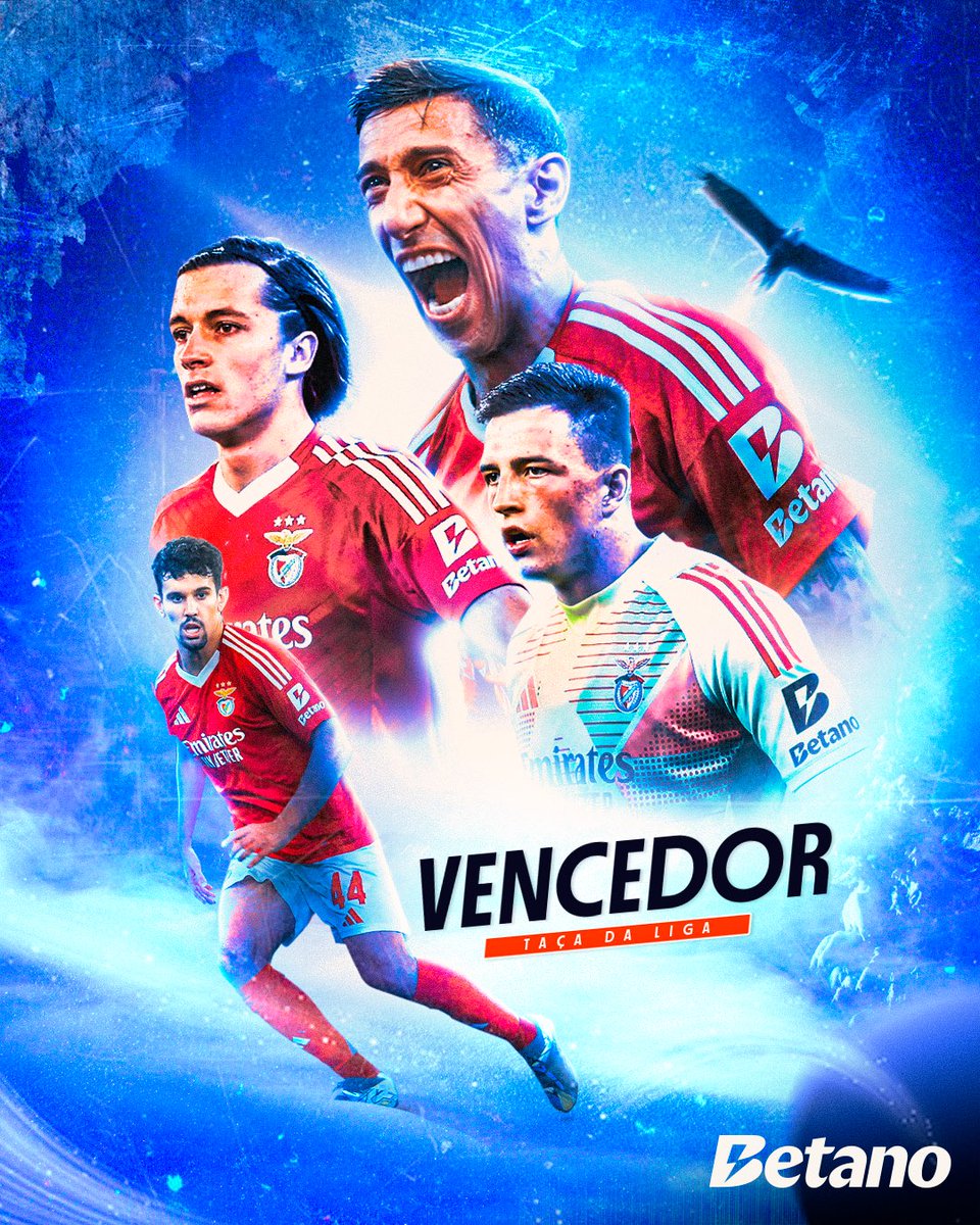 É do @slbenfica! 🦅 As águias conquistam a Taça da Liga! 🏆❄️ #scpslb #benfica