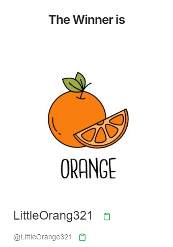 Congrats <a href="/LittleOrange321/">LittleOrang321</a> you're the Winner! 🎉Check your mailbox and Enjoy! 🎁🫰🏻