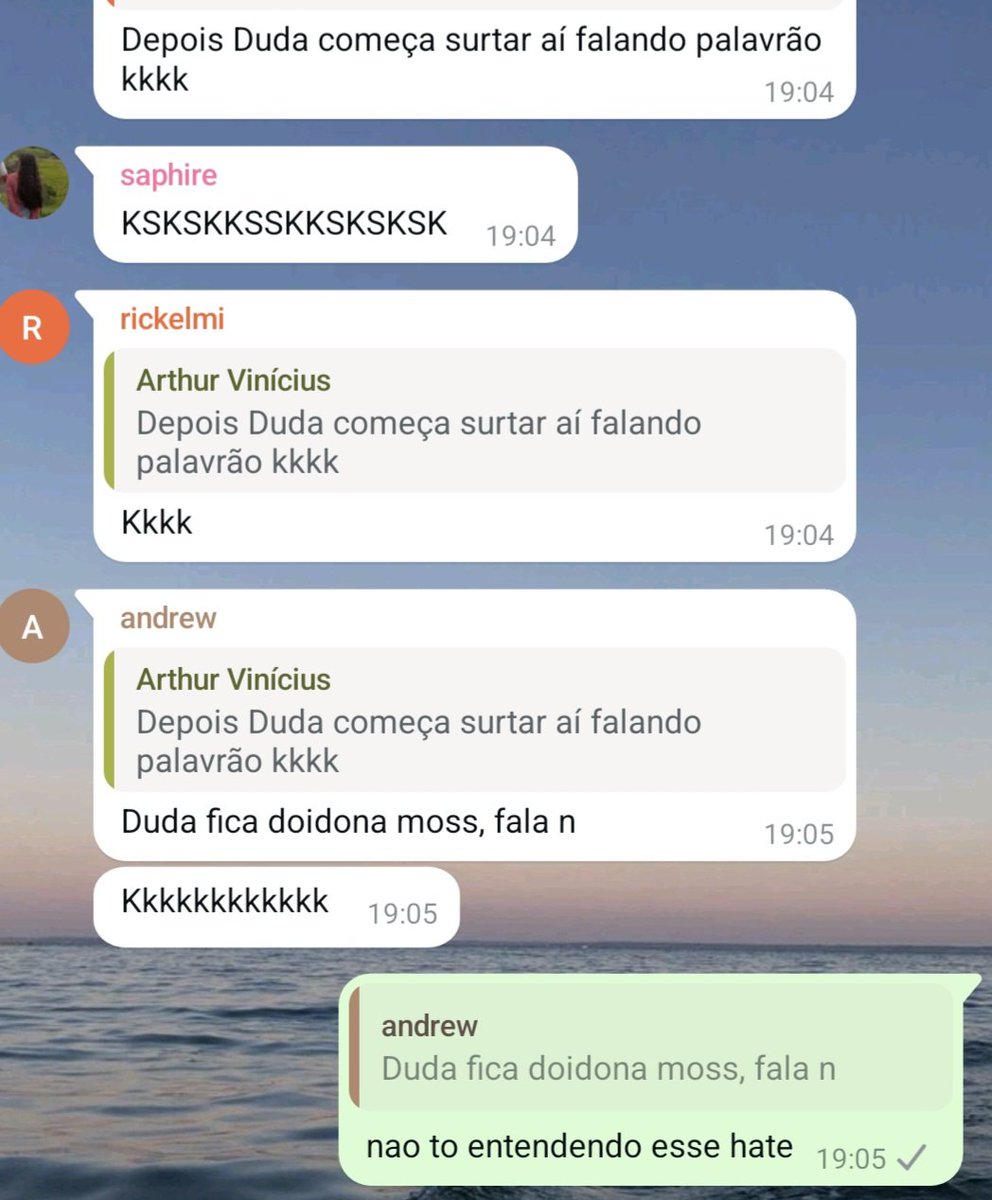 ?eu sou um amor d pessoa nao entendir essas ofensas