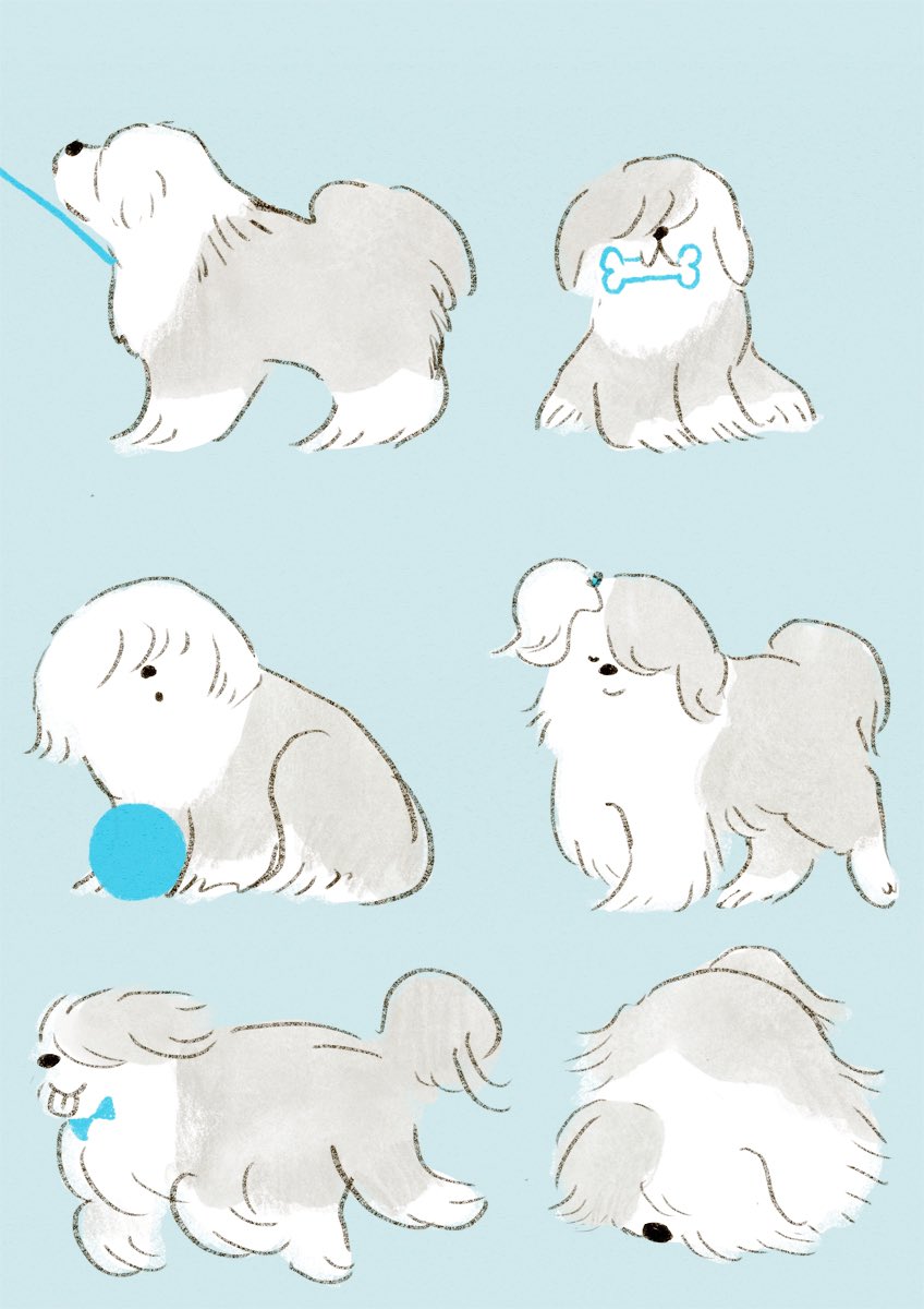 良かったら犬イラストも見てください🐶 