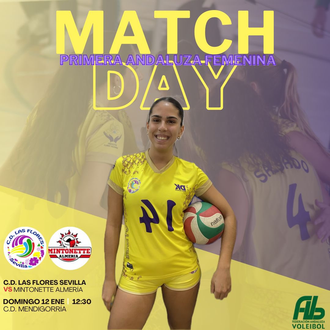 cdlasflores's tweet photo. 🚨Jornada atrasada🚨

Mañana nuestras chicas disputarán el encuentro atrasado, después de la derrota por 3-2 ante 3stevoley. ¡¡Os esperamos!!

📅 Domingo 12 de enero

⚔️ Mintonette Almería

⏱️ 12:30 H

🏟️ CD Memdigorría

¡¡Vamos chicas!! 💜⚔️💛 https://t.co/6soLbnJiiu