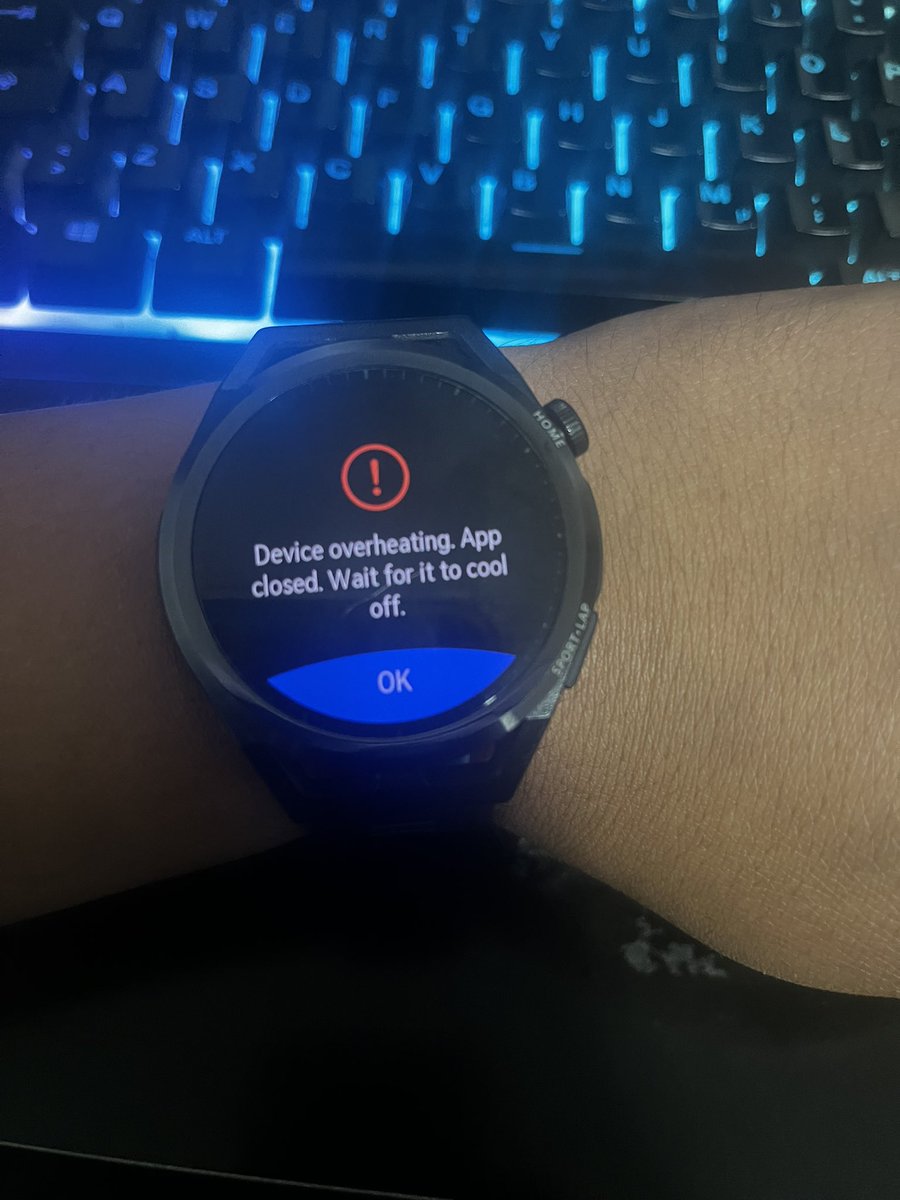 agonzalezte's tweet photo. @HuaweiMobileCo borraron mi anterior publicación que debo hacer en este caso con mi smartwatch https://t.co/KbKn431YYG
