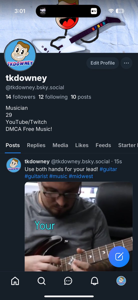 Follow me
On Blue Sky!