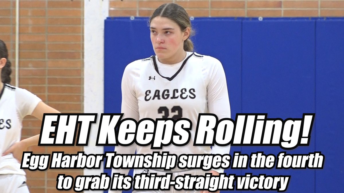 Egg Harbor Township nearly saw a double-digit lead slip away in the second half, but took control in the fourth quarter to grab its third-straight win. The Eagles moved to 7-1 after knocking off Washington Township and stayed unbeaten against NJ competition.

Watch the FULL