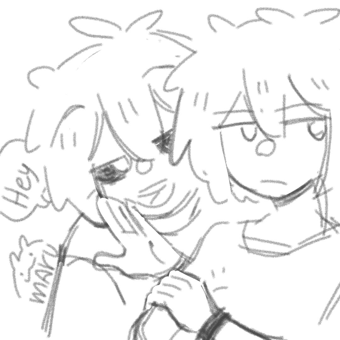 un fred y un freddy medios chuecos pq los hice en celu y ta difícil jahshsjshs #fnafhs