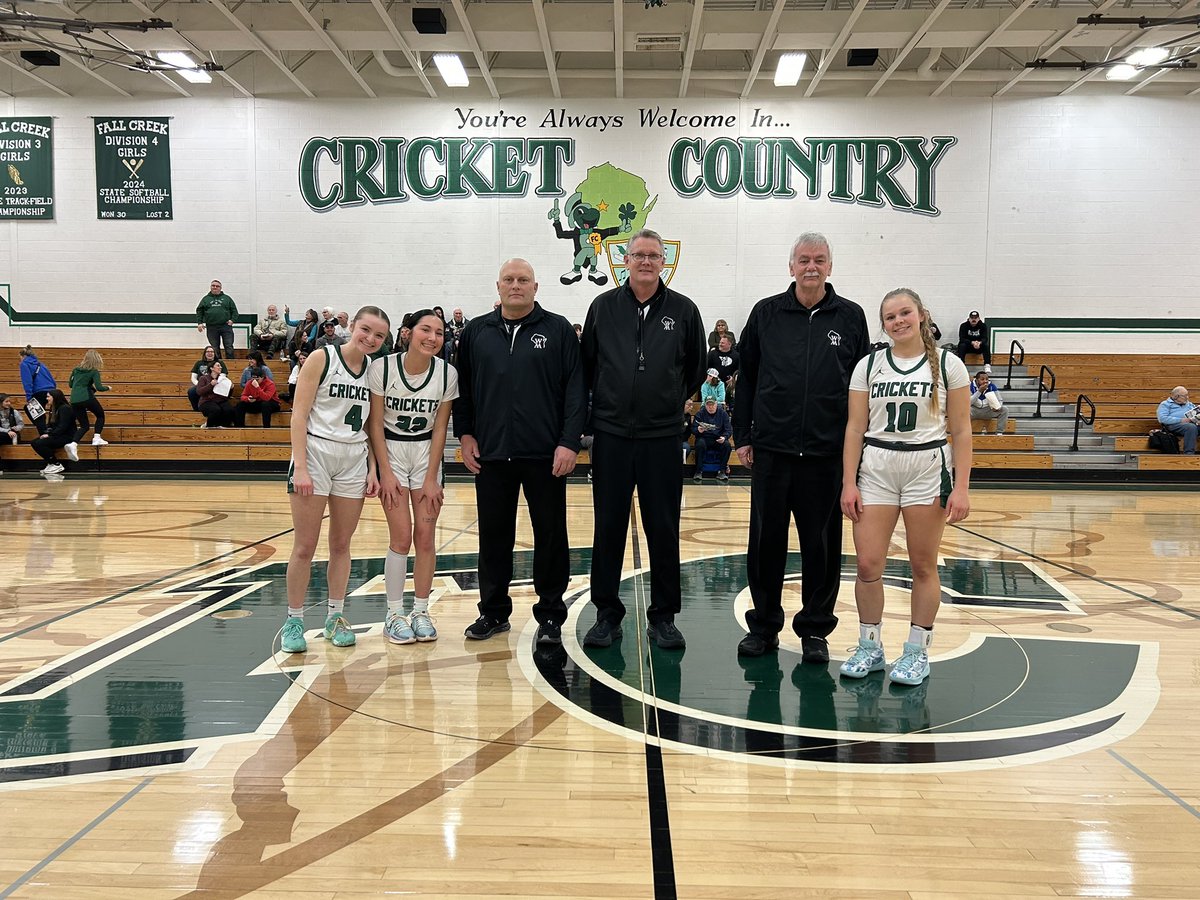 We kicked off Officials Appreciation Week a day early here with a double header. Thanks to all of the officials who help our schools. <a href="/wiaawi/">WIAA</a> <a href="/NFHS_Org/">NFHS</a>