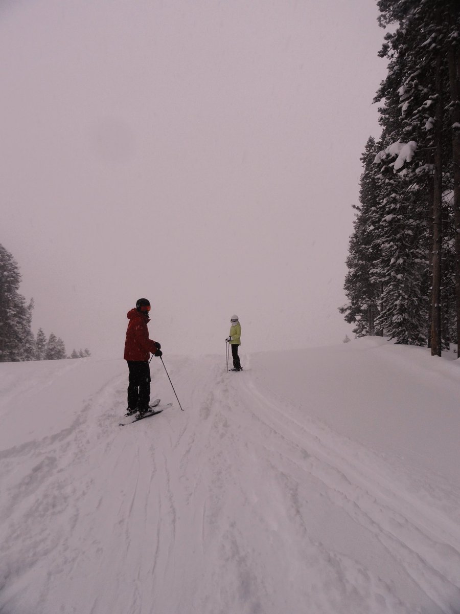 Enjoying some fresh powder <a href="/vailmtn/">Vail</a> today.  Never a dull moment with this crew!!
#FOE