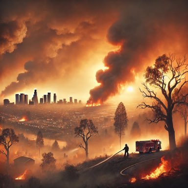 NishiKumari126's tweet image. Severe wildfires in Los Angeles, including the Palisades and Eaton Fires, have caused mass evacuations, with over 150,000 displaced. Fires span 38,000+ acres, with 11 fatalities and extensive damage. Stay vigilant and support local shelters. #LosAngeles #WildfireUpdate #paradise