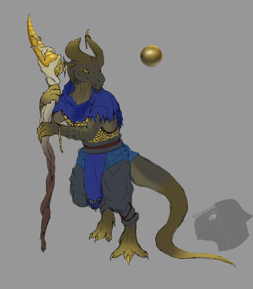 WIP of an kobold for my D&amp;D campain ^M^
WIP de um kobold da minha campanha de D&amp;D ^M^