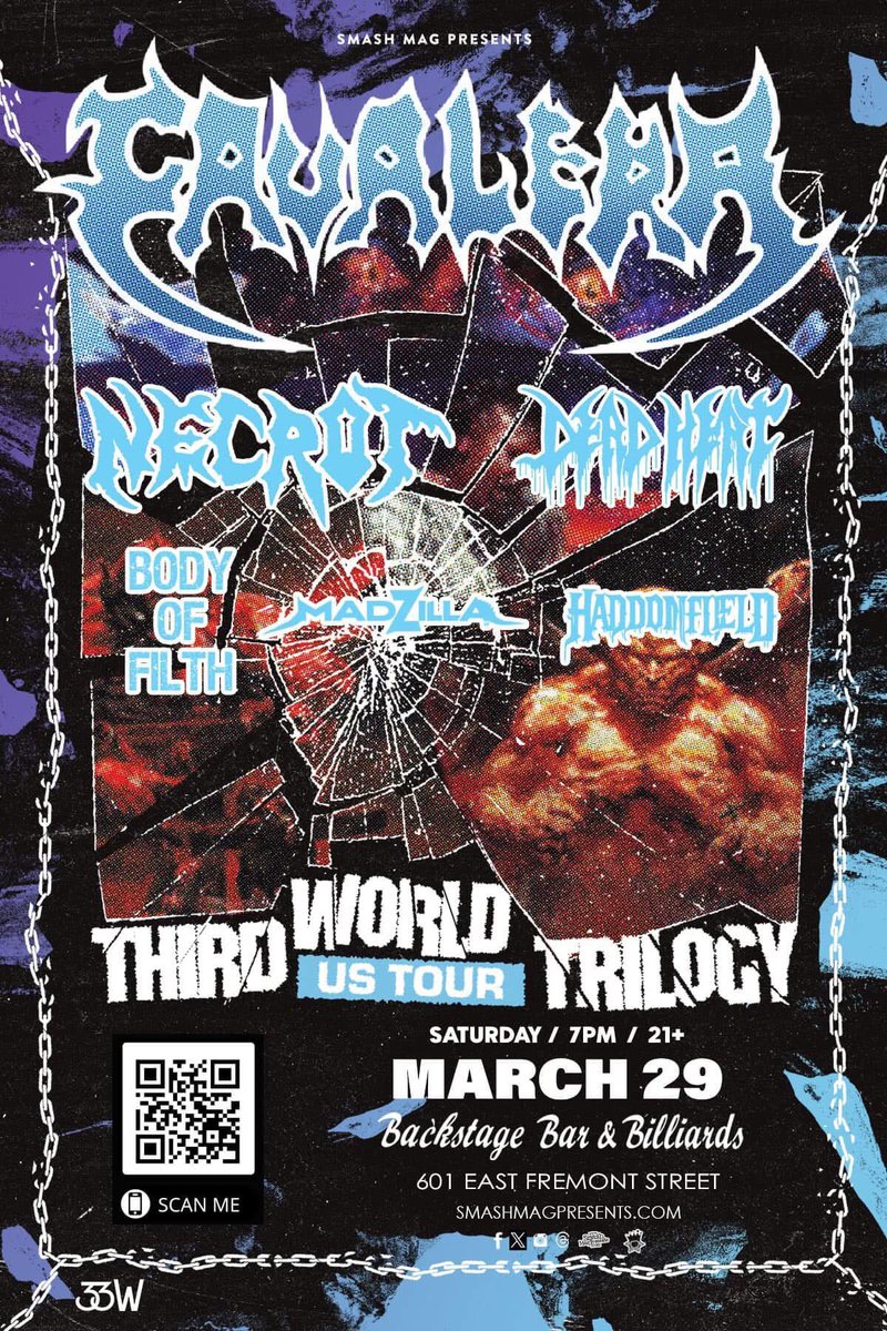 Steven S Goldberg (@thejewishking) on Twitter photo *BUY YOURS NOW!* Saturday March 29th at <a href="/BackstageBarLV/">Backstage Bar & Billiards</a> w/ <a href="/cavconspiracy/">Cavalera Conspiracy</a> <a href="/necrot_official/">Necrot</a> <a href="/DeadHeat805/">Dead Heat</a> / Body Of Filth / Madzilla & Haddonfield!! Tickets are $32 each and I deliver 702-498-4488 or available online at Seetickets.us !! Show by <a href="/smashmagpresent/">smashmagpresents</a> ! Retweet! *BUY YOURS NOW!* Saturday March 29th at <a href="/BackstageBarLV/">Backstage Bar & Billiards</a> w/ <a href="/cavconspiracy/">Cavalera Conspiracy</a> <a href="/necrot_official/">Necrot</a> <a href="/DeadHeat805/">Dead Heat</a> / Body Of Filth / Madzilla & Haddonfield!! Tickets are $32 each and I deliver 702-498-4488 or available online at Seetickets.us !! Show by <a href="/smashmagpresent/">smashmagpresents</a> ! Retweet!