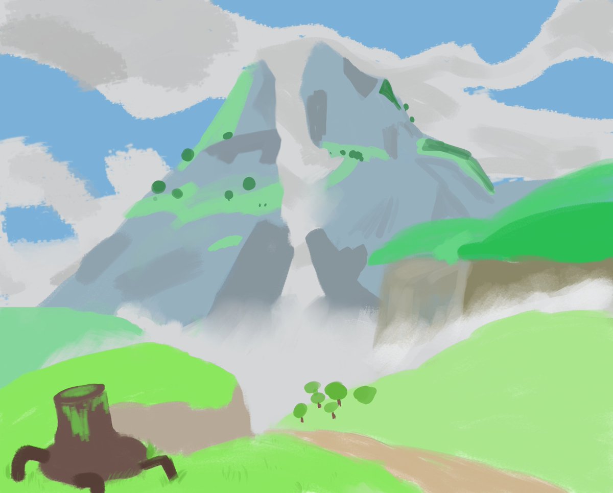 JSTARRRRRRRRR's tweet photo. First attempt at digital painting https://t.co/9Zgbwdt6PA