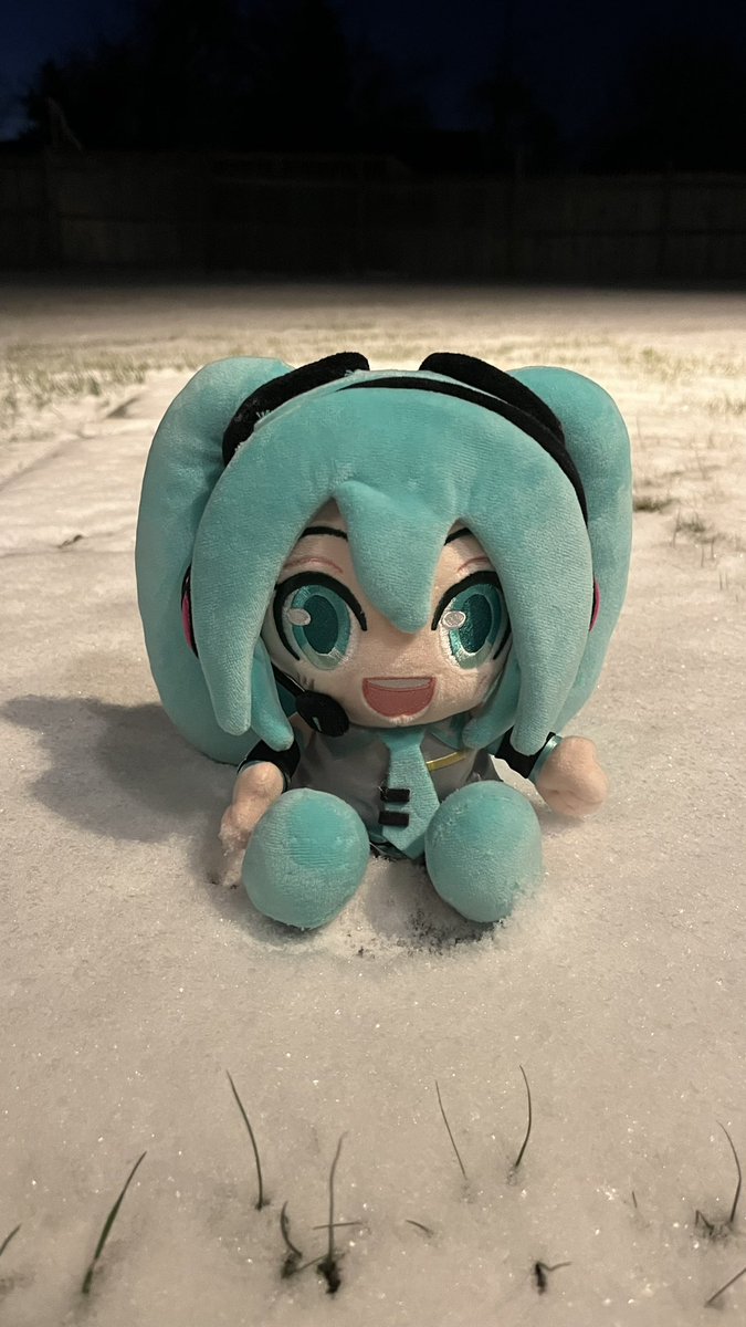 Clameron11's tweet photo. Miku wanted to play too https://t.co/Fq1eZCYHXt