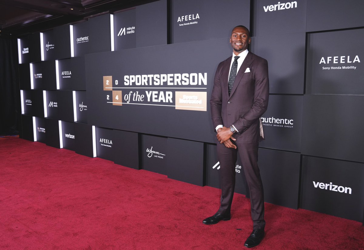 Deep gratitude to <a href="/SInow/">Sports Illustrated</a> for honoring the legendary Dikembe Mutombo. A heartfelt thank you to the Mutombo family, especially his wife, Maman Rose, for entrusting me with the privilege of accepting this award on his behalf.
