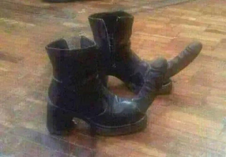 AB84's tweet photo. Gavin Newsom’s favorite boots…

@GavinNewsom https://t.co/j2K9G7RuEE