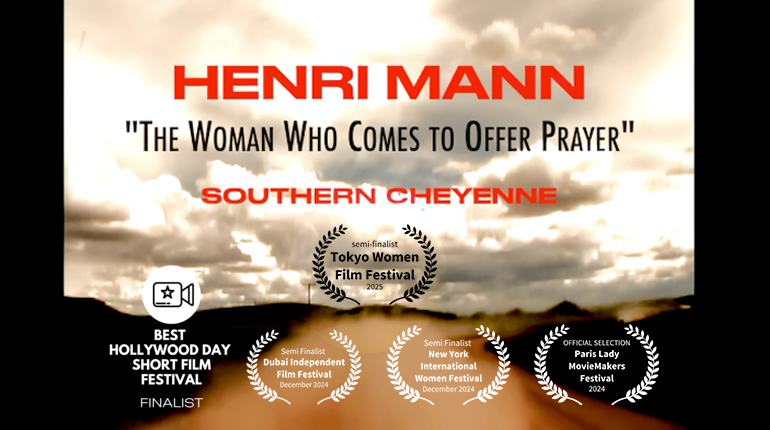 "HENRI MANN" in "Tokyo Women Film Festival"
#film #WomensArt #NativeAmerican #NativeAmericans
