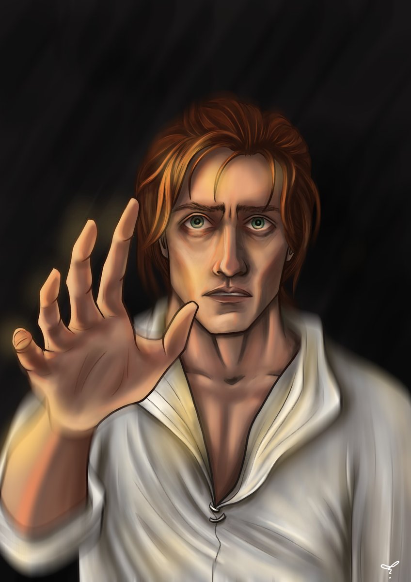 Tiofrean's tweet photo. Wondering what horrors Lieutenant McGraw witnessed in his early days in the Navy... Thanks to our BS server for the idea! <3
#BlackSails
#fanart #JamesFlint #JamesMcGraw #ToraDraws #art #digitalart #illustration #fuckai #OnlyHumanMadeArtBaby https://t.co/7UISxpV6VX
