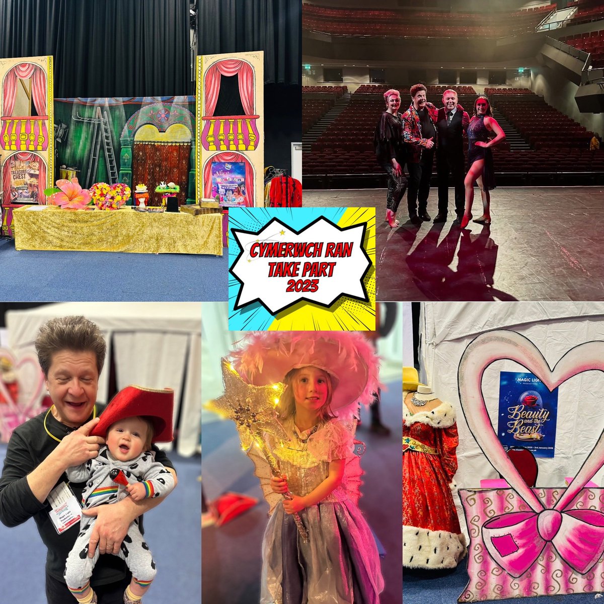 A fabulous first day at take pART 2025 at @venuecymru  🎭

UV puppet shows, Punch &amp; Judy, pop-up theatre play, magic and illusion in the main theatre, together with Raymond Illusionists.

Thanks to all who came along and stopped to say hello! 

Ready to do it all again tomorrow!