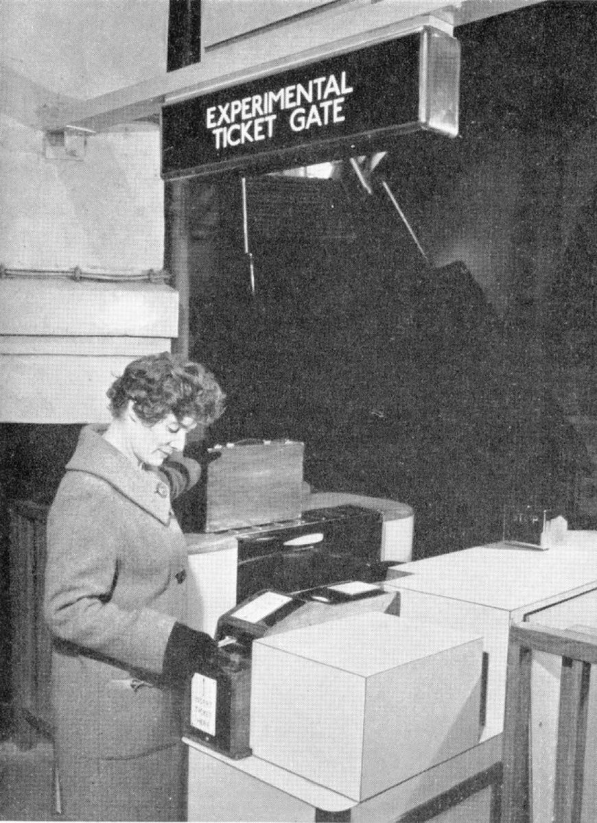<a href="/OldLondonW14/">Back in Time West London</a> The first automatic gates were installed at Stamford Brook on 5th Jan 1964