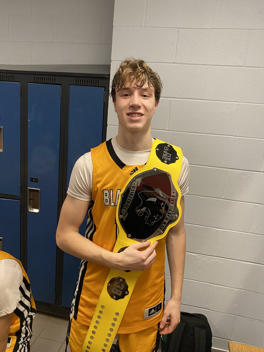 FHS “Teed Saunders &amp; Doyle” Black Kats fell short in the semi final vs Millwood. TOG belt goes to Westin Clark