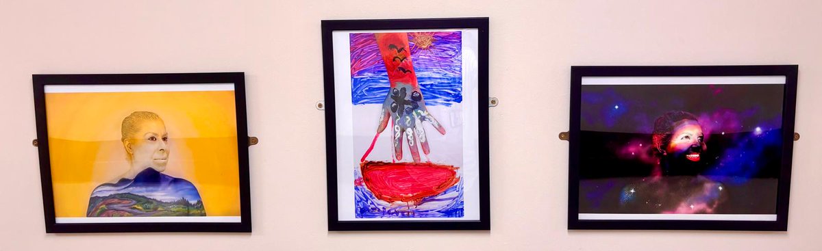 The wonderful Inspire Exhibition on display at The @BradgateUnit with some pieces created by our Mental Health Service Users with participatory Artist Emma Faye. @LPTChair <a href="/LPTpatientexp/">@LPTpatientexp</a> <a href="/LPTnhs/">Leicestershire Partnership NHS Trust</a> <a href="/BrightSparksMH/">BrightSparksArts</a> <a href="/AngelaHillery/">Angela Hillery</a> @LPT_DeputyChair @LPT_EDI <a href="/AandHUHL/">Arts & Heritage University Hospitals Leicester</a>  <a href="/WillowsLPT/">Willows Team</a>