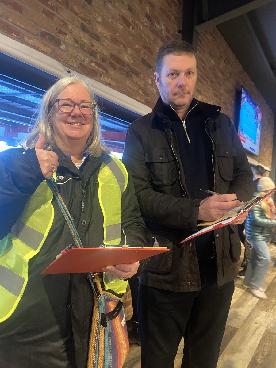 Proud to be able to volunteer as a steward on one of the 20 Supporters Club coaches to the magnificent occasion today, my mate Debs coach 7 was billed as a fun bus, my coach 16 was dubbed the depressing coach for some reason! 😂 @AndyhHolt