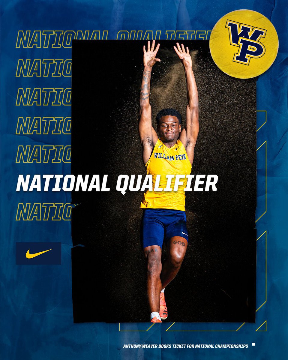 🚨NATIONAL QUALIFIER ALERT🚨

Ant Weaver wasted no time getting it done on his very first attempt. 14.81m for the A Standard Mark 🎟️