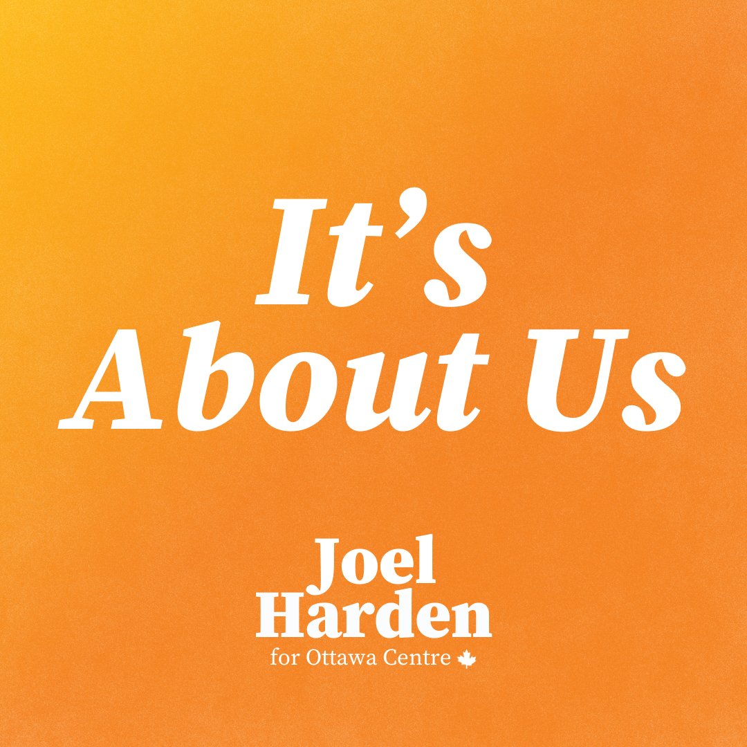 JoelDHardenNDP's tweet image. Today's the day #OttawaCentre!

Let us know why you're supporting our campaign at today's nomination meeting 👇🍊 #canpoli #ndp