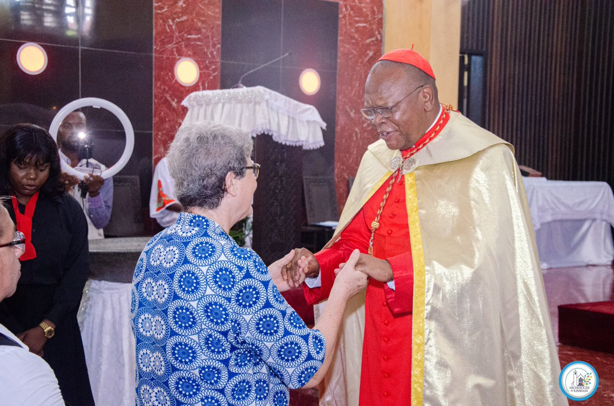 Cardinal Fridolin Ambongo Besungu tweet media