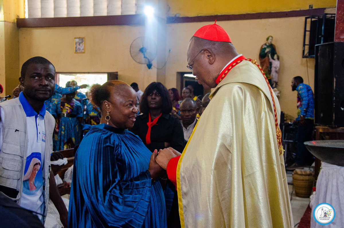 Cardinal Fridolin Ambongo Besungu tweet media