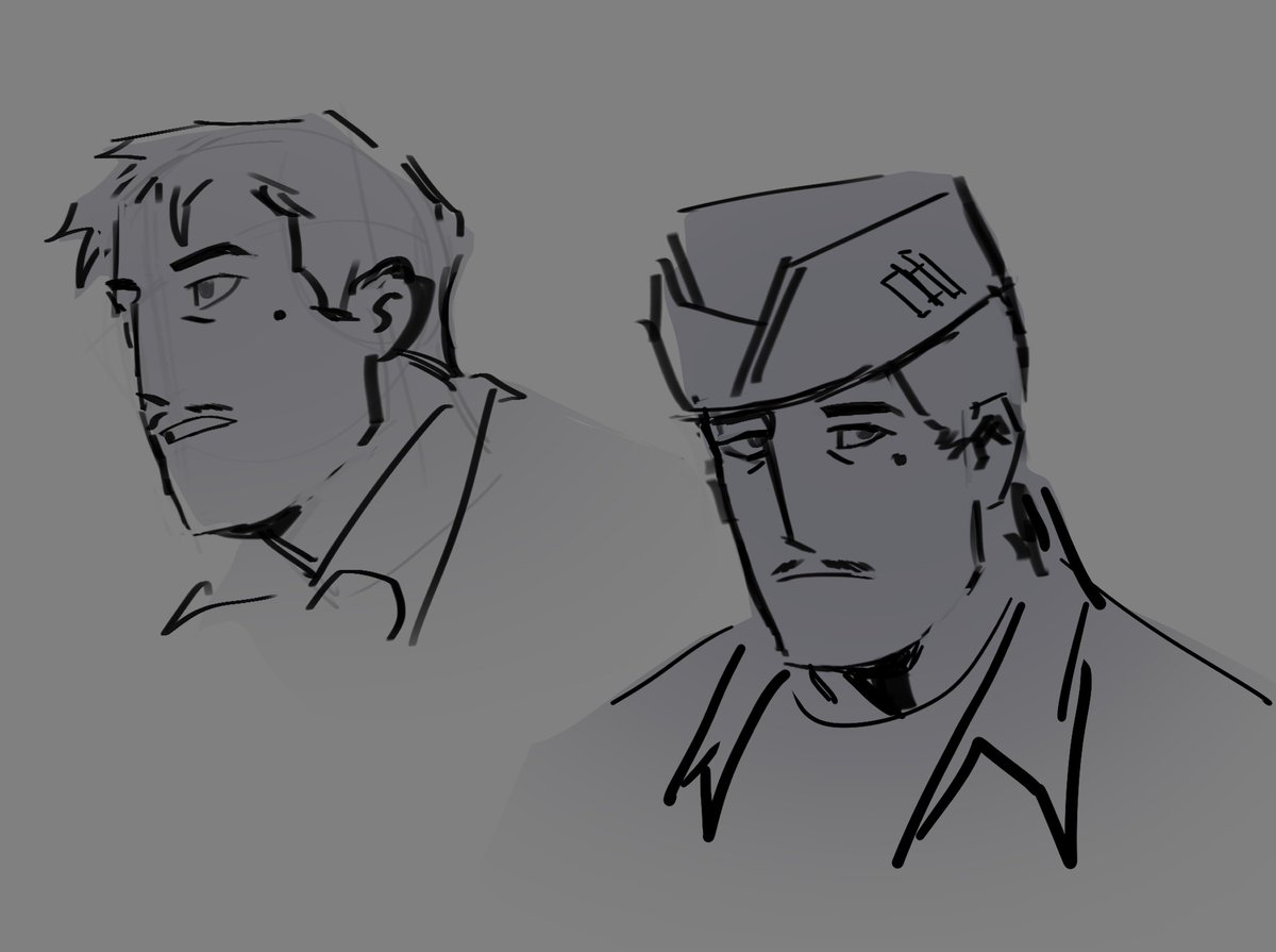 Krofel2's tweet image. I have nothing to post so I offer you some stupid doodles of that one guy I always draw