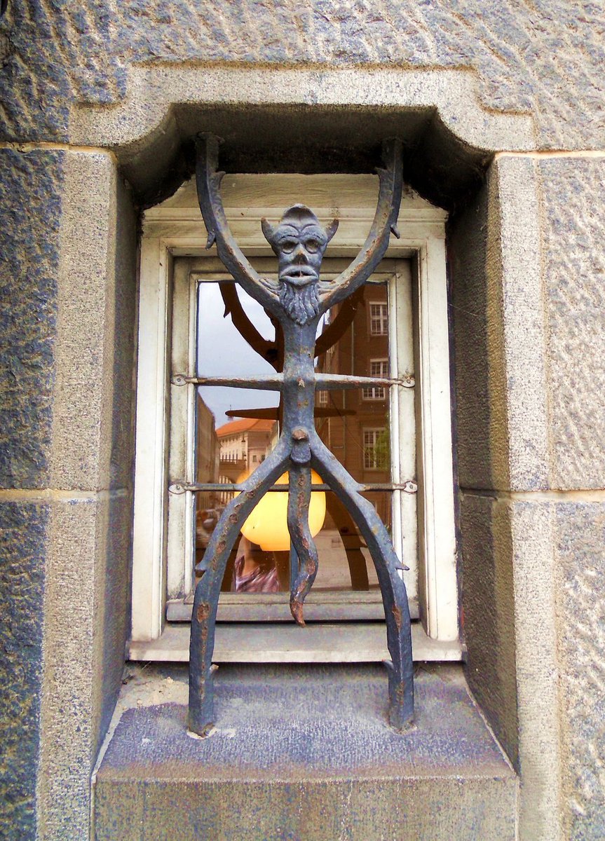 This fella here, will protect your house from outside evil spirits.