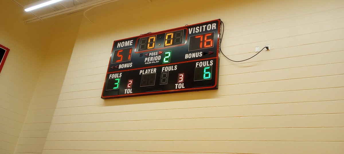 Final score today at Sebastian school vs Dexter