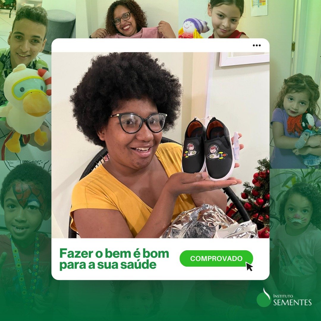 sementesorg's tweet photo. Quer aumentar sua felicidade e seu bem-estar? Gaste dinheiro, tempo ou energia com outras pessoas.

Pesquisas constataram que atos de altruísmo, como doar dinheiro, fazer trabalho voluntário ou doar sangue, beneficiam tanto quem recebe quanto quem doa. https://t.co/Gj0K92fPlx