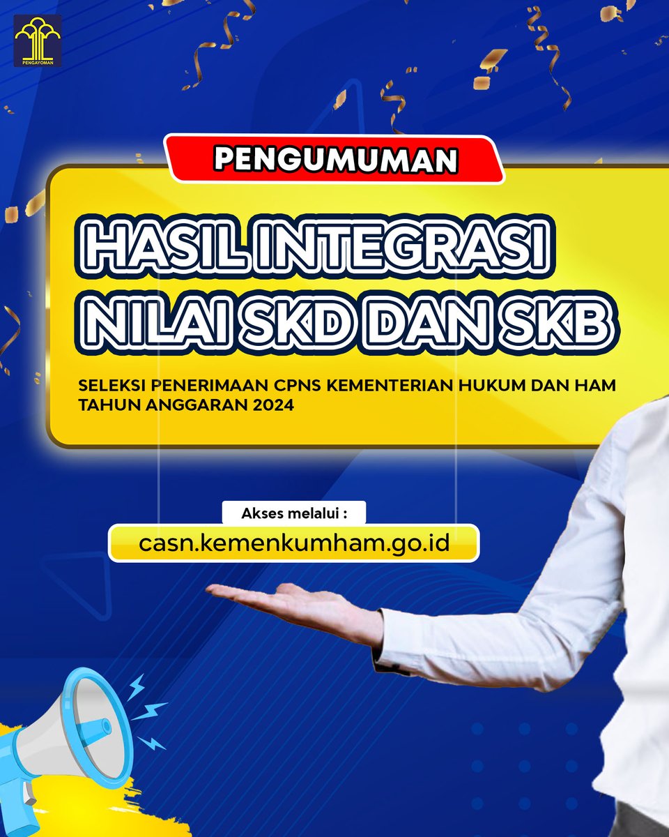 SELEKSI CASN KEMENKUMHAM tweet media