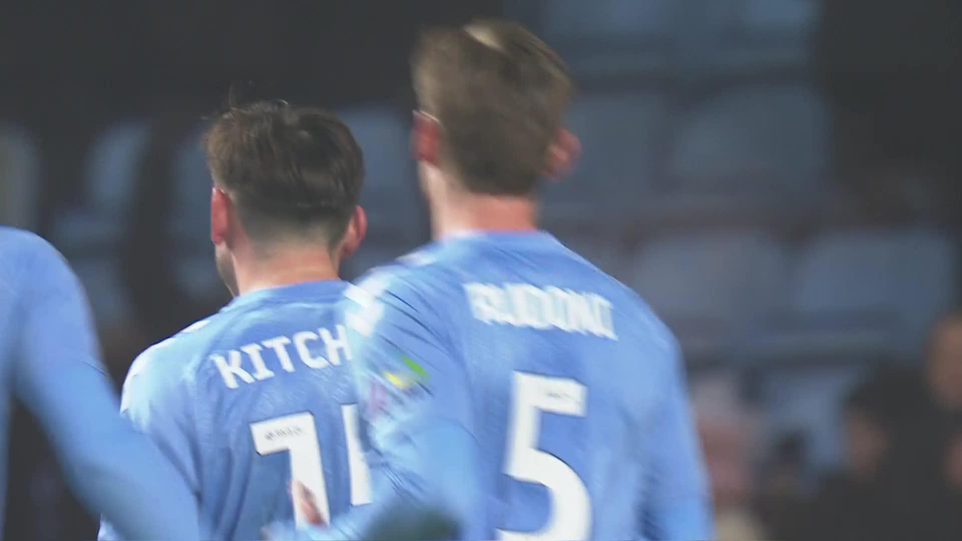 Smashed in by Liam Kitching for @Coventry_City 💥#EmiratesFACup