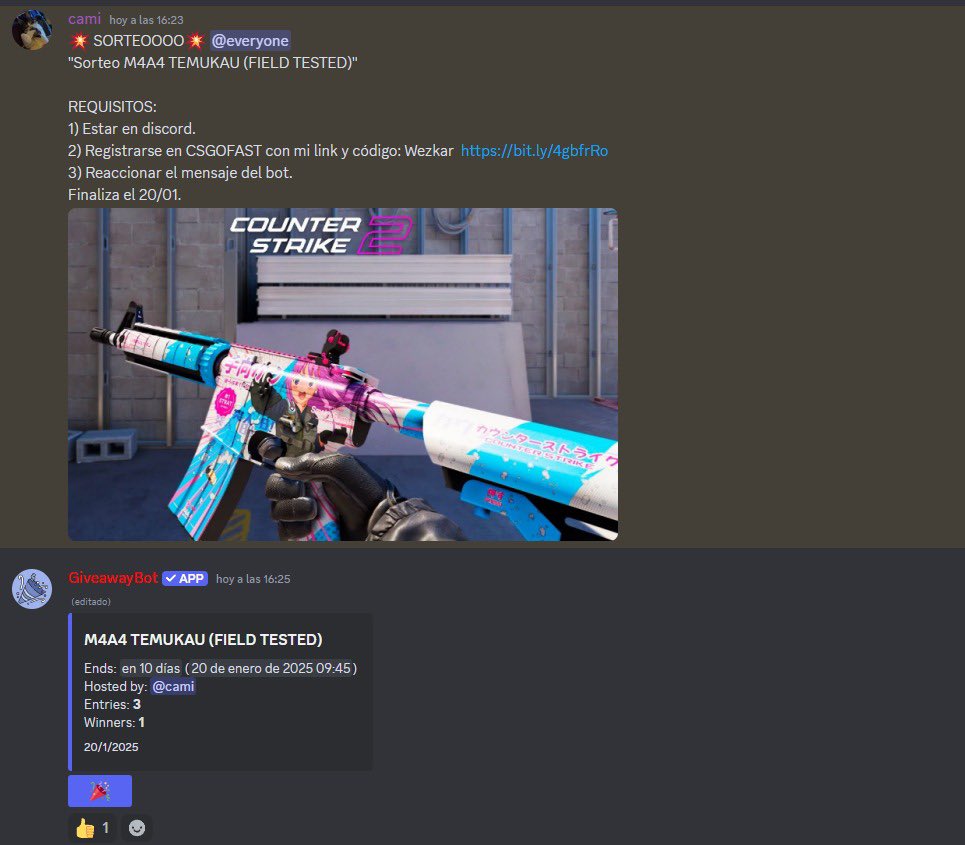 Segundo sorteo del año💜
Para participar esta todo explicado en el server de discord: discord.gg/S7jbGpxeaw