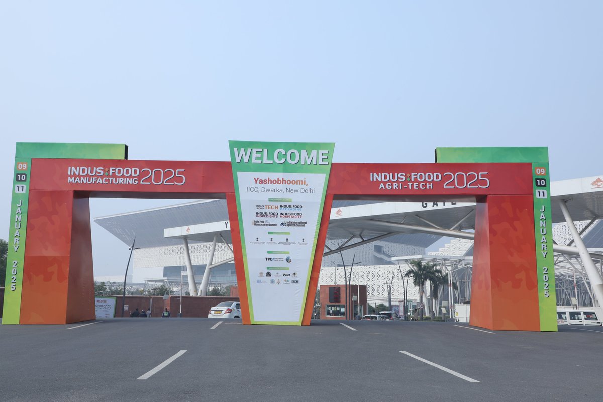 IndusfoodH's tweet photo. Day 3 at Indusfood Hospitality Expo 2025 was a spectacular finale!

📍 Venue: Yashobhoomi, IICC, Dwarka, New Delhi

@IDIngredients | @TPCI_ | @indusfoodshow | @indusfood_mfg | @IndiaExpoCentre 

#IndusfoodHospitality #Day3Highlights #HospitalityInnovation #Yashobhoomi #Expo2025 https://t.co/ixsKmCnutq