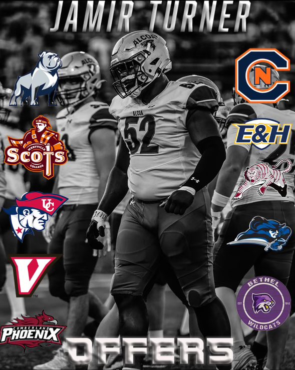 jamir turner (@jt_turner1206) on Twitter photo I am blessed to be in this position
<a href="/griffincox7/">Griffin Cox</a> <a href="/alcoafootball/">Alcoa Football</a> <a href="/2HYPEsports/">Too Hype Sports</a>
<a href="/CSmithScout/">Chris Smith</a> I am blessed to be in this position
<a href="/griffincox7/">Griffin Cox</a> <a href="/alcoafootball/">Alcoa Football</a> <a href="/2HYPEsports/">Too Hype Sports</a>
<a href="/CSmithScout/">Chris Smith</a>