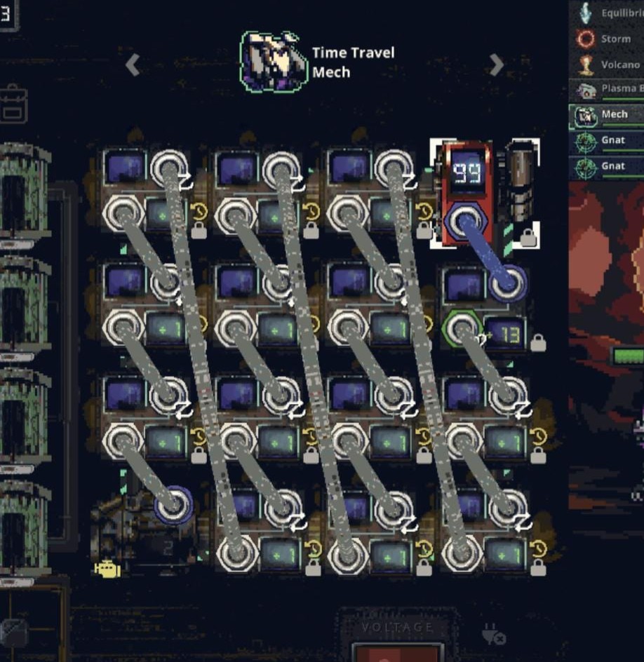 Rogue Voltage⚡️Out now on Steam (@_roguevoltage) on Twitter photo The dedication the players of Rogue Voltage have to break the game is fascinating.🔌
Builds like these appear regularly in our Discord. I am making the game and have no idea how they got there.
Amazed by the creativity of our community. Never stop tinkering!⚡
#screenshotsaturday The dedication the players of Rogue Voltage have to break the game is fascinating.🔌
Builds like these appear regularly in our Discord. I am making the game and have no idea how they got there.
Amazed by the creativity of our community. Never stop tinkering!⚡
#screenshotsaturday