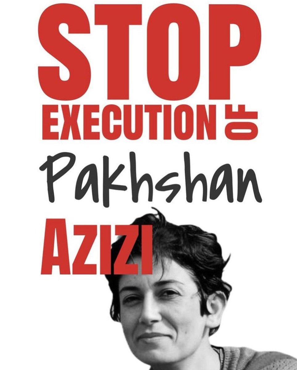 Javanmardi75's tweet photo. #PakhshanAzizi, a Kurdish social worker and political prisoner, is facing imminent execution in Iran. #پخشان_عزیزی

Pakhshan has been sentenced to death by the Islamic Republic’s judiciary on unsubstantiated charges, and critical evidence, proving her work has solely been humanitarian in nature and without political motive, has been disregarded in her case. We urge the international community, human rights organisations, activists to call for her execution to be stopped.

@drmaisato @amnestyusa @hrw_fa
@AgnesCallamard @HNeumannMEP @MorganOrtagus @SenMarcoRubio