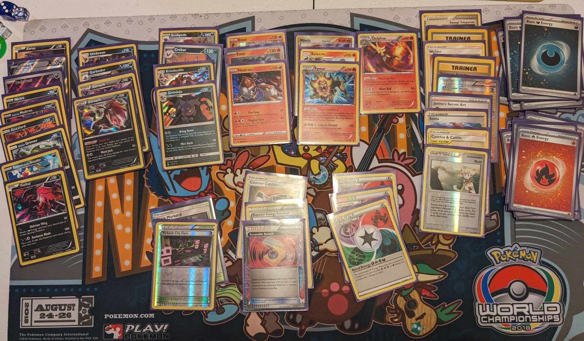 FilbeyLeaks's tweet photo. 🧵3/3
8. Thane Cutler (2/2/0) - Grass
9. David Royce (2/2/0) - Dark / Fire
10. Eric Gruidel (1/2/0 DROP) - Colorless
11. Stephen Hernandez (1/3/0) - Rainbow Lost World https://t.co/ytRDqad3Rn