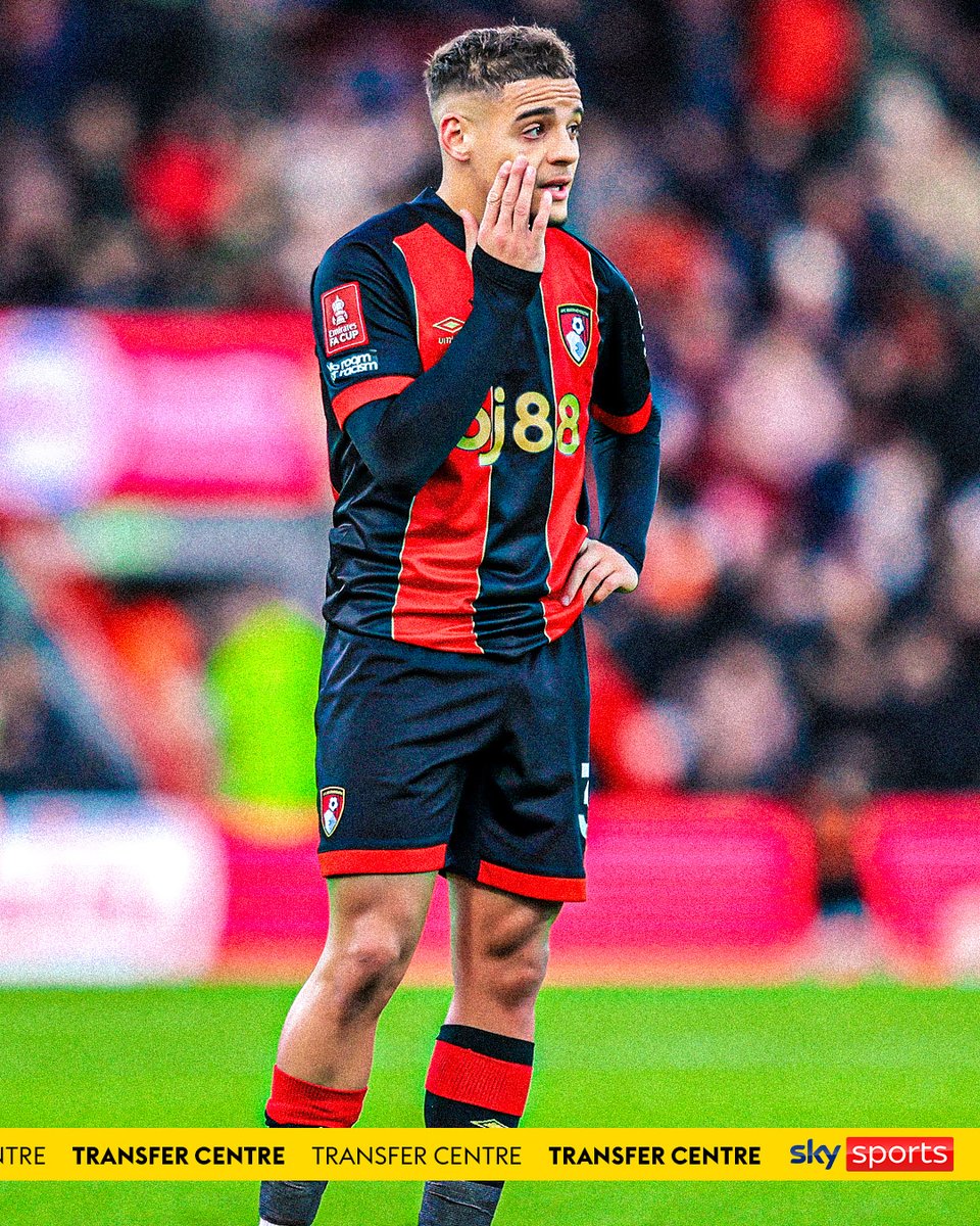 Valencia have agreed a loan deal to sign right-back Max Aarons, who played for Bournemouth today in the FA Cup 🇪🇸

The deal involves an option to turn the move into a permanent transfer for £7.5 million in the summer 🚨