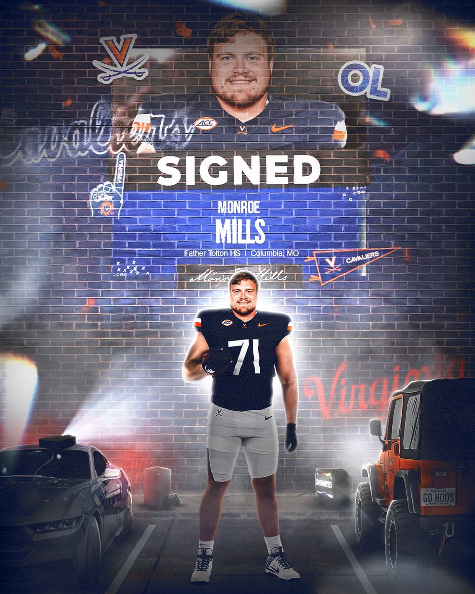 Virginia Football (@uvafootball) on Twitter photo ๐ข๐ฒ๐ฐ๐ท๐ฎ๐ญ๐๏ธ
Welcome <a href="/RoeMillsfootbal/">Monroe Mills</a> to VIRGINIA
#UVAStrong | #GoHoos โ๏ธ ๐ข๐ฒ๐ฐ๐ท๐ฎ๐ญ๐๏ธ
Welcome <a href="/RoeMillsfootbal/">Monroe Mills</a> to VIRGINIA
#UVAStrong | #GoHoos โ๏ธ