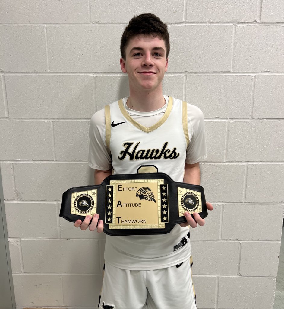 Results from Last Night:
V: 97-57 W
JV: 80-52 W
C: 62-30 W
9: 76-57 L

Brady takes home the #EAT belt because he had a great night playing off of two feet, limiting turnovers, and finding his open teammates for easy buckets!

Back in action next week on Thursday .