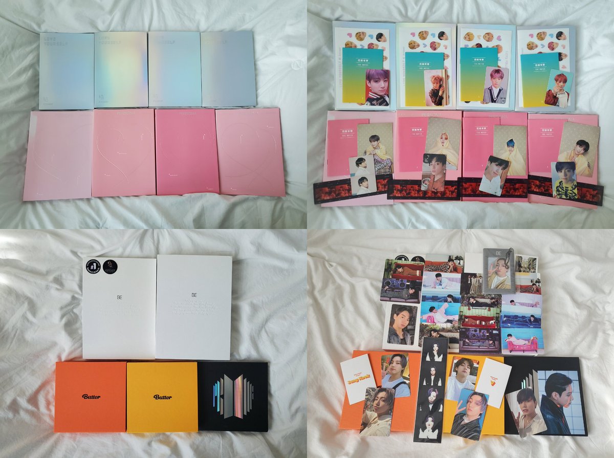 Goods_for_E's tweet photo. 방탄소년단 BTS 앨범 일괄 양도

💸 전체 일괄 80.0 (배송비 포함)
🖼 랜덤 모두 정국 (소량 뷔, 지민, 슈가 포함)

⬇️ 자세한 내용은 타래 확인 https://t.co/e83xlPy11B