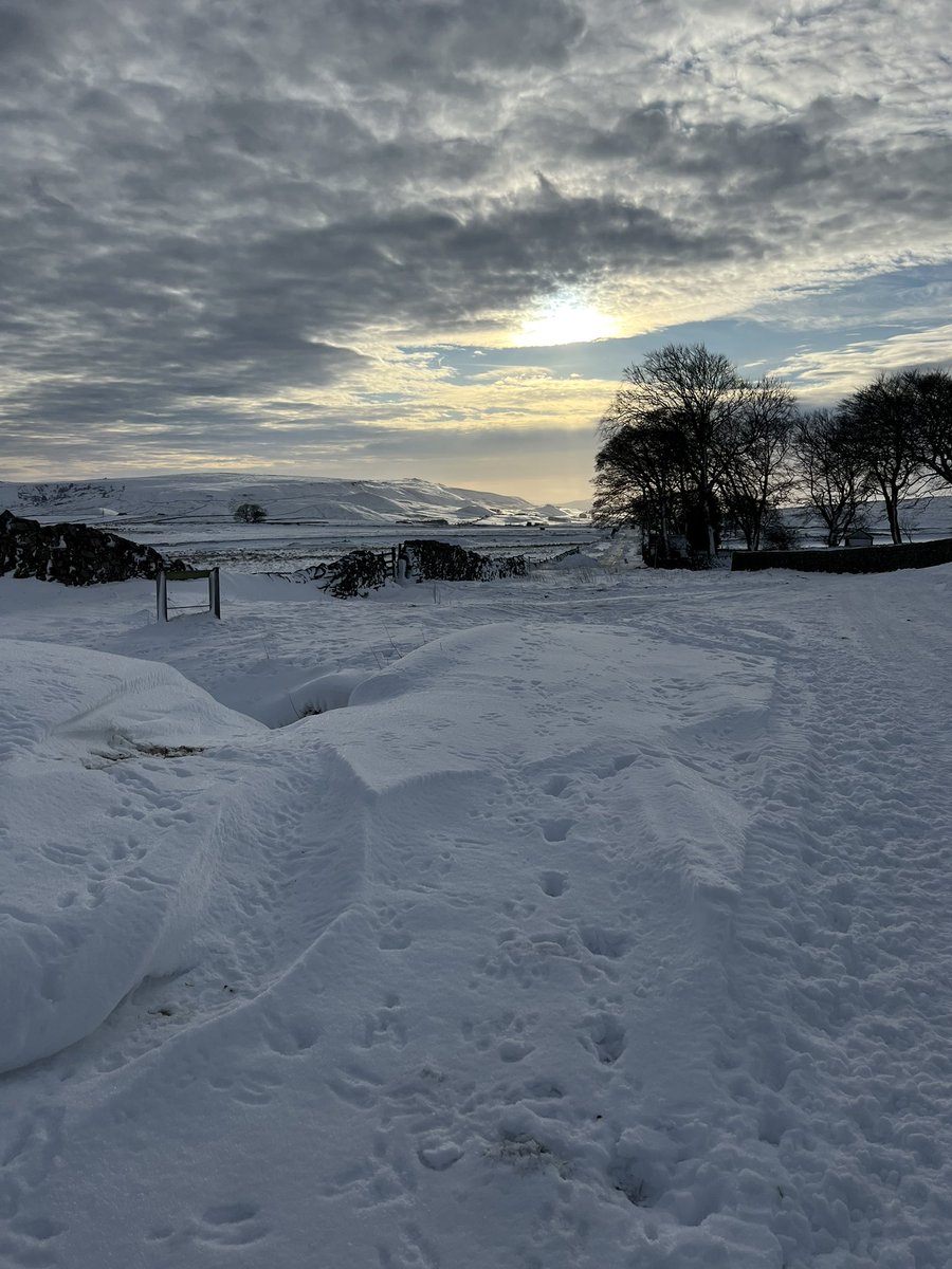 Superb walk in the #Yorkshire Dales today for a change!