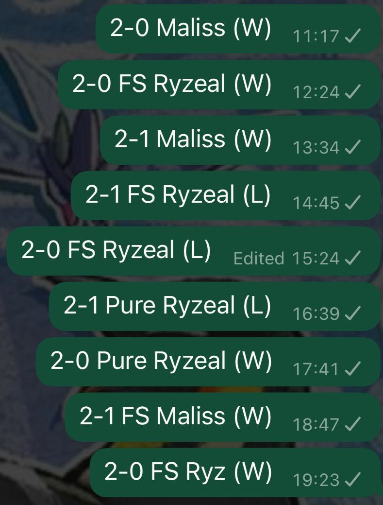 nko (@nschlierkamp) on Twitter photo Went 9-0 at the Montabaur Regional with Fiendsmith Bystial Ryzeal without duo. Profile will be up in the next few days on RaidโnโTrade.
Shoutout to <a href="/eldanonano/">DaniloS. ๐ฆ๐ท๐ง</a> for the deck :) Went 9-0 at the Montabaur Regional with Fiendsmith Bystial Ryzeal without duo. Profile will be up in the next few days on RaidโnโTrade.
Shoutout to <a href="/eldanonano/">DaniloS. ๐ฆ๐ท๐ง</a> for the deck :)