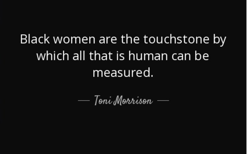 Hey_Love_Hey's tweet image. Black Feminism is the belief that Black women are human beings. If you think it’s anything other than that you’re absolutely WRONG.