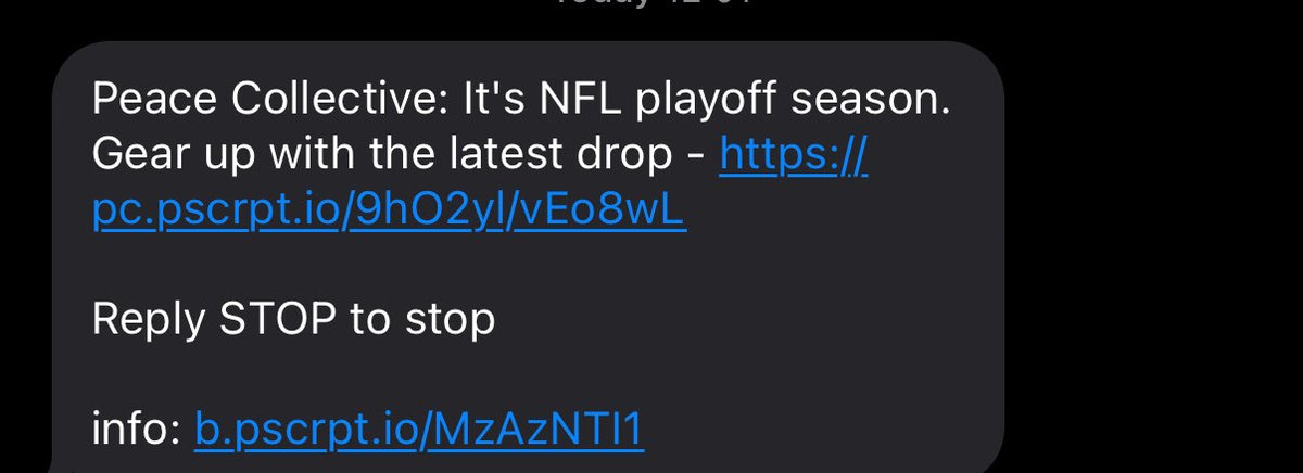 Hey ⁦<a href="/peacecollectiv3/">Peace Collective</a>⁩ - how about you deliver my Dec 6th order of NFL gear that was supposed to ship in 10 days before trying to sell me more?  Thanks!